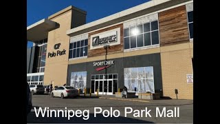 Walking Tour Polo Park Mall Winnipeg Manitoba 1080p HD Video