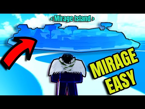 Mirage island in blox fruits! #bloxfruits #hesbreezy #robloxfyp #onepi, how to remove fog in blox fruit