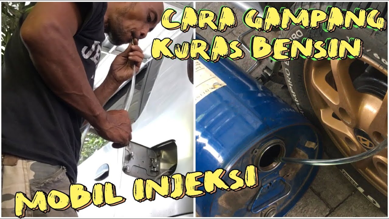 LAGI VIRAL‼️CARA SEDOT bensin Di tangki MOBIL INJEKSI...MUDAH‼️