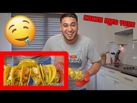 THE EASIEST SPICY CHICKEN TACOS❤️🌮 (I BURNED MY HAND AGAIN🤬)! Cooking with Yous (ep.4)