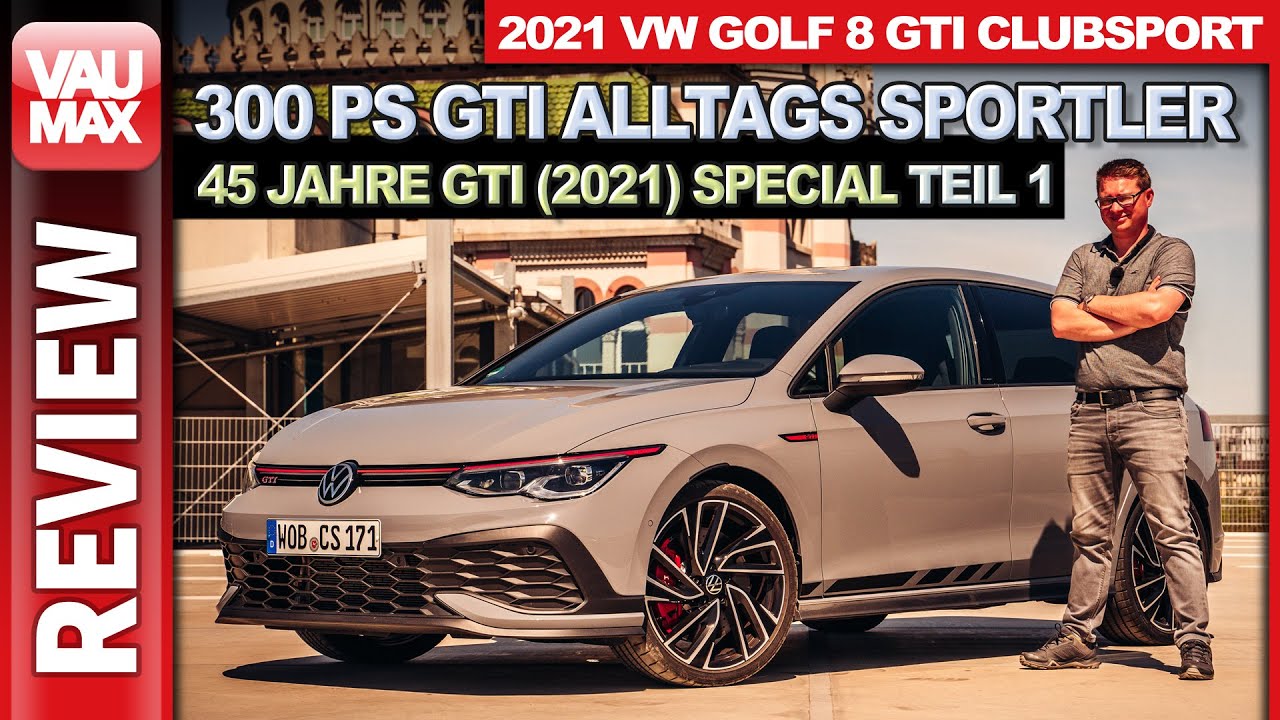 VWs Alltags Fahrmaschine mit Fungarantie - 2021 Golf 8 GTI