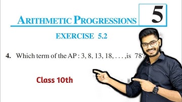 Class - 10 Ex - 5.2 Q 4  Maths, Arithmetic progression, NCERT, CBSE AP Class 10, By Rajeev Kumar