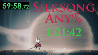 Silksong Any% Speedrun in 1:01:42
