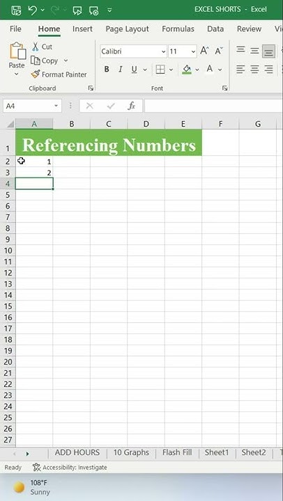 How to Auto Numbering in EXCEL || How to Get Automatically get Series ...