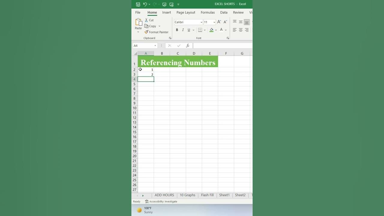 How to Auto Numbering in EXCEL || How to Get Automatically get Series ...