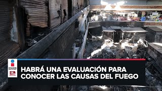 Incendio consume más de 300 locales del Mercado San Juan de Dios en Guadalajara