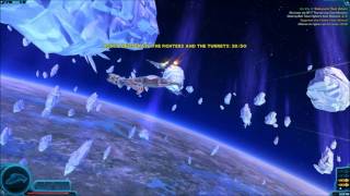 SWTOR Beta - Space Combat (Imperial Agent)