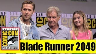 BLADE RUNNER 2049 | Comic Con  2017 Full Panel and News, (Harrison Ford, Ryan Gosling, Ana De Armas)