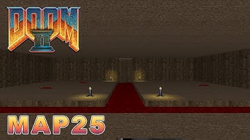 Doom 2 Longplay - MAP25: Bloodfalls