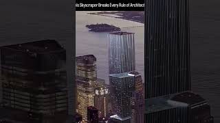David Adjaye ka futuristic **Affirmation Tower** 🏙️ — neeche se slim, upar se wide 🚀