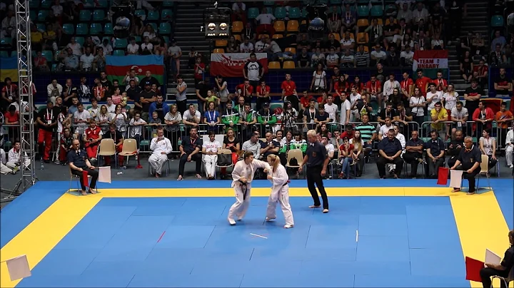 EC2018 Semi finale Women 55kgs  Venckut Skaist Lit...