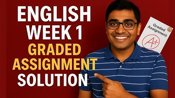 English Week 1 Graded Assignment Solution 2025 !  IIT Madras BS Data Science