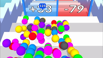 BALLS ON STAIRS 🔵🟡- All Levels Gameplay Android, iOS v.17