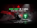 Tested This Flash USDT Tool — $500 Arrived in Minutes