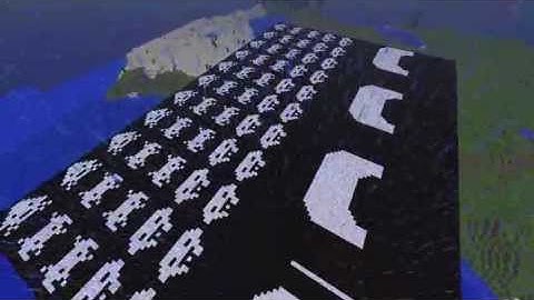 Minecraft - Art Two - Space Invader Screen