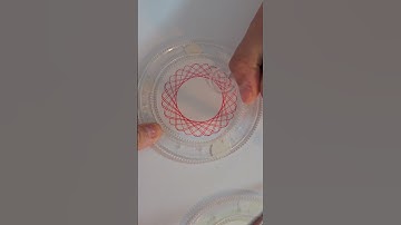 What does this pattern resemble? Drawing Beautiful Designs #spirograph #satisfying #drawing #shorts