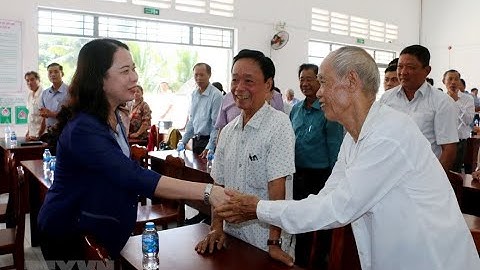 Phó Chủ tịch nước Võ Thị Ánh Xuân tiếp xúc cử tri tỉnh An Giang | Phapluatplus