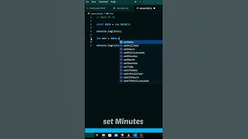Set Time In JavaScript || How To Set Time In JavaScript #javascript #shorts #alanwalker #coding