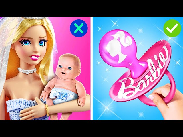 Hilarious Barbie Pregnancy Situations!🤰Awesome Ideas & Gadgets For New Moms by YayTime! FUN class=