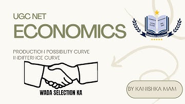 Business Economics | UGC NET PAPER 2 COMMERCE | PPC CURVE | IC CURVE | TAREGT JRF