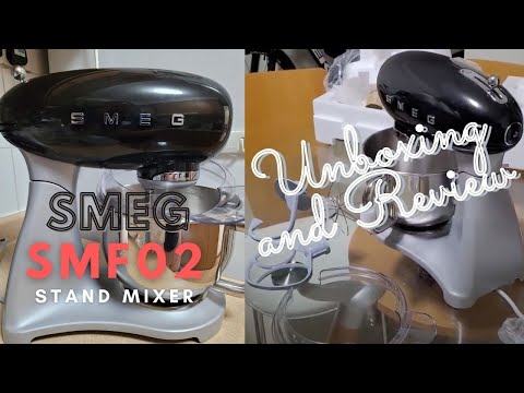 SMEG SMF02 Stand Mixer UNBOXING and REVIEW