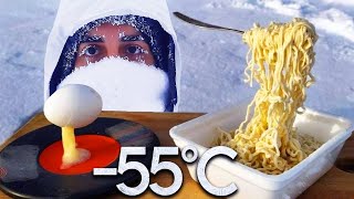 8 spannende Experimente bei -55°C (Die kälteste Stadt der Welt: Yakutsk)
