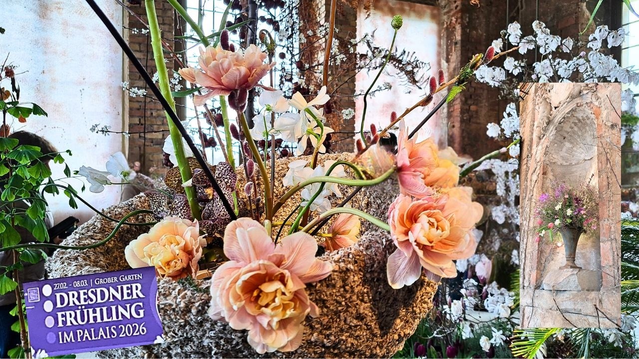 Blumenschau im Palais “Großer Garten” Dresden