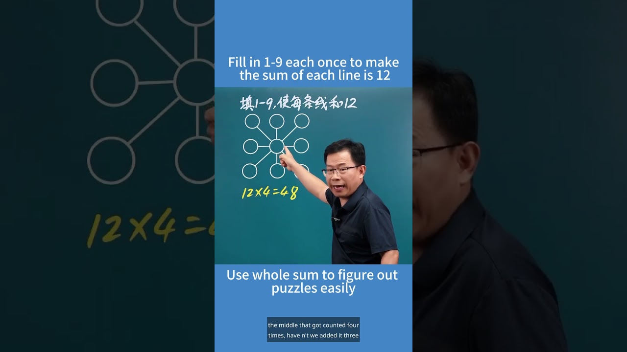 Use whole sum to figure out puzzles easily #education #calculation #puzzle #math #maths #mathematics
