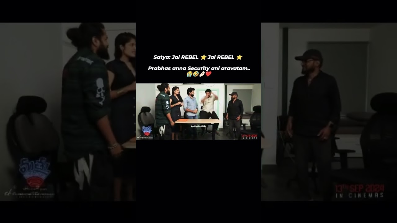 Comedian Satya and Prabhas Funny Conversation 