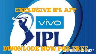 VIVO IPL 2018:IPL ON THE GO APP LAUNCH FOR ANDROID! DWONLODE NOW screenshot 4