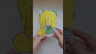 Paper DIY 새콤핑 스킨케어 종이인형 만들기