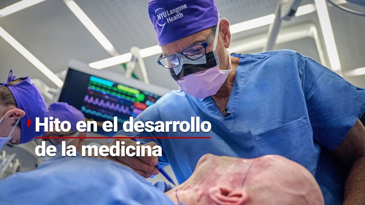 GRAN AVANCE | Médicos de Estados Unidos realizaron el primer trasplante de ojo y parte del rostro