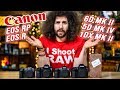 Which CANON Camera Should You Buy? 1DX Mark II, 5D Mark IV, EOS R, 6D Mark II, EOS RP