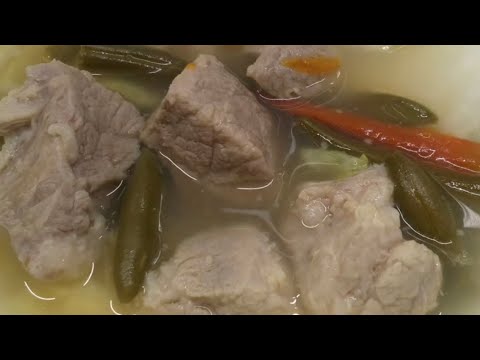популярный суп на Филиппинах # синиган Popular soup in the Philippines #sinigang