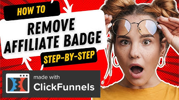 How to remove the ClickFunnels Affiliate Badge from Your Pages