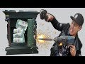 NTN - Destroying the safe and get the money challenge