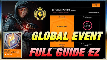 BEST POLARITY SWITCH GLOBAL EVENT GUIDE! Complete every challenge FULL breakdown | The Division 2