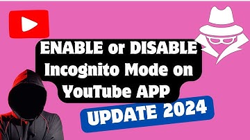 How to ENABLE or DISABLE Incognito Mode on YouTube (2024)