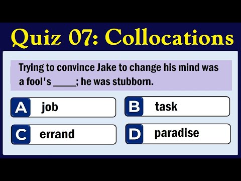 Collocations Quiz |