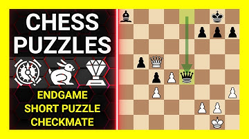 Chess Puzzles to Practice. Themes: Endgame, Short puzzle, Checkmate. Learn Chess