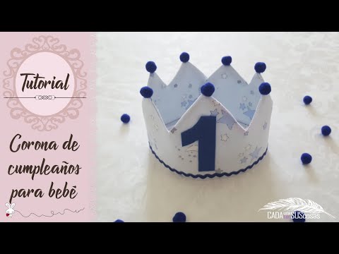 Video: Cómo Hacer Una Corona De Bebé