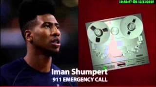 SytonniaLIVE: NBA Baller Iman Shumpert Baby Delivery 911 Call