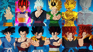Warriors Transformations (Official & Mods) - DRAGON BALL: Sparking! ZERO
