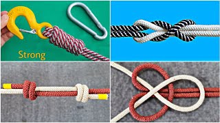 Top 9 Practical Knots and Crafts from Top Level Rope Knot Master