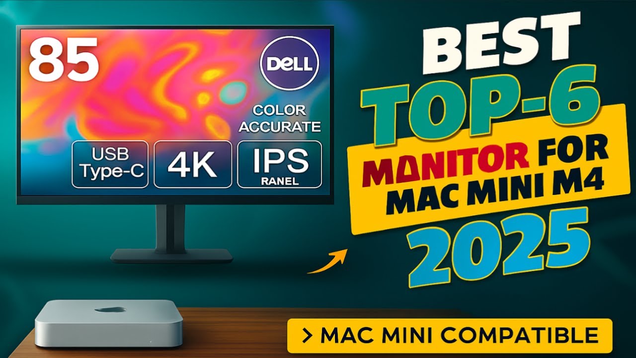 Top 6 Best Monitors for Mac Mini M4 2025 — Which One Should You Choose ...