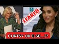 INTERNET ERUPTS AFTER  CAMILLA'S SHOCKING PROTOCOL SHEET LEAKS!
