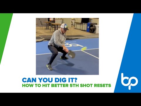 Can You dig It?  How to reliably hit 5th shot resets from the transition area.