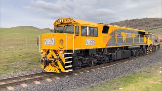 TasRail 2053 TR11 TR01 #32 train Back Tea Tree Road