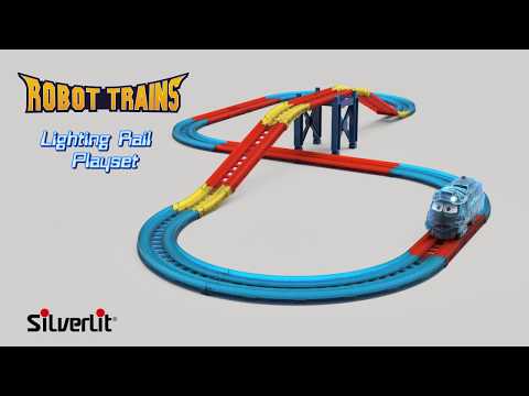 Классные игрушки для детей - Новая железная дорога Robot Trains! - Игровые наборы роботы-поезда