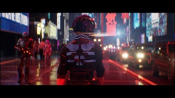 Unreal Engine 5 Cyberpunk Animation